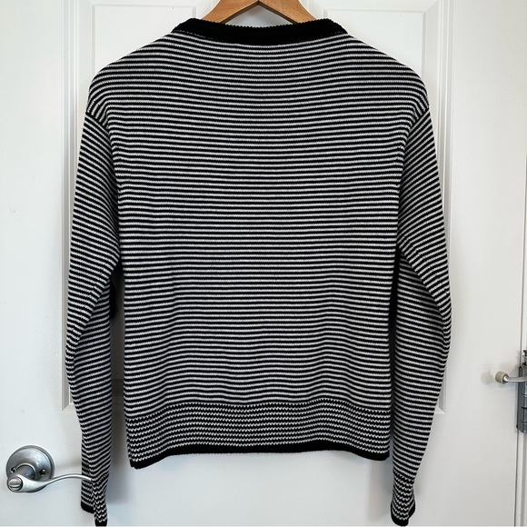 SOLD! on ebay MAX MARA Label-cut Bellico Striped Wool Jumper Sweater Size: s US4 - Picture 15 of 16